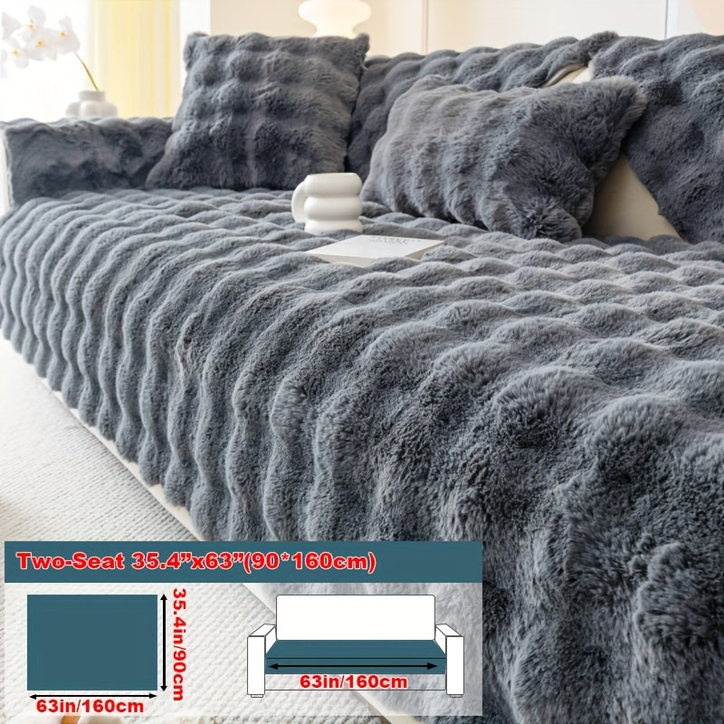 Alohra - Elegante Luxe Pluche Bankhoes – Comfortabel & Beschermend