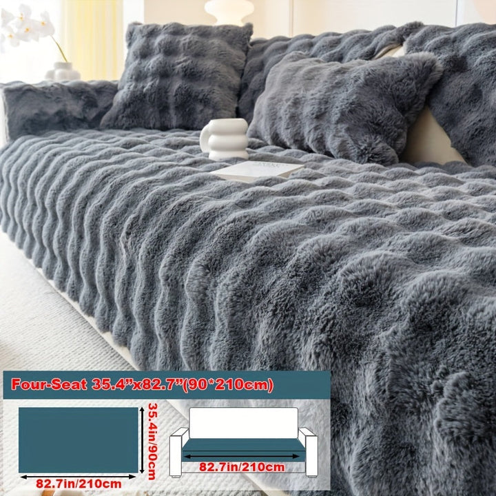 Alohra - Elegante Luxe Pluche Bankhoes – Comfortabel & Beschermend
