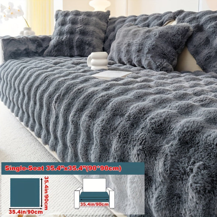 Alohra - Elegante Luxe Pluche Bankhoes – Comfortabel & Beschermend