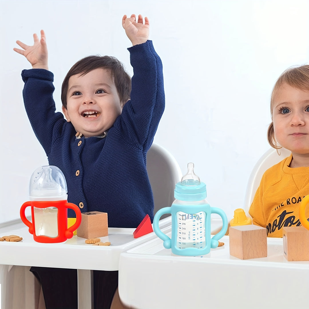 Kiddly - Siliconen Handgrepen voor Babyflessen