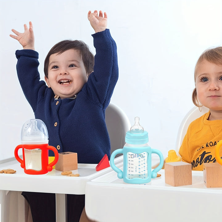 Kiddly - Siliconen Handgrepen voor Babyflessen