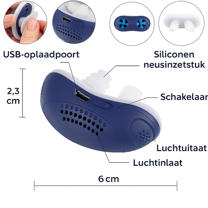 Mini Luchtverfrisser voor Slapen | Rustige nachtrust | Stil & draagbaar | Voor thuis en op reis