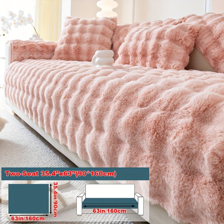 Alohra - Elegante Luxe Pluche Bankhoes – Comfortabel & Beschermend