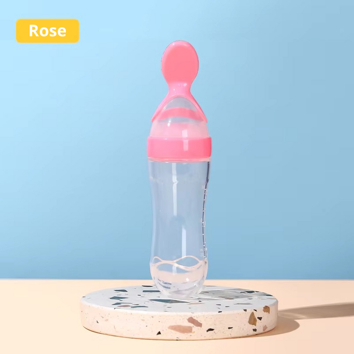 SqueezeSpoon | Handige voeder fles