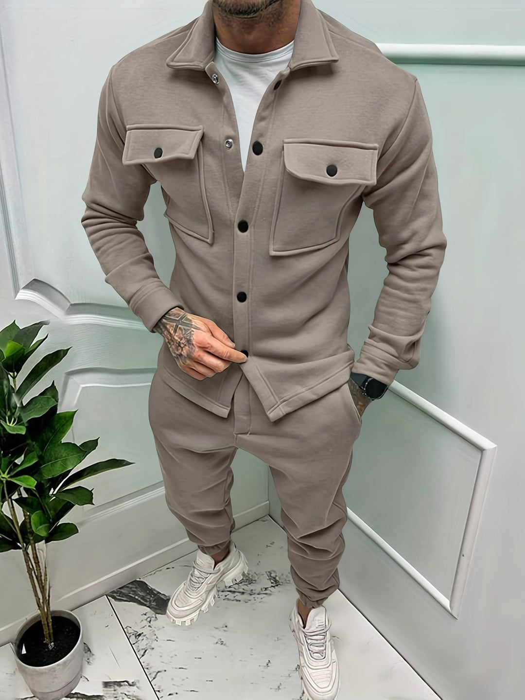 Alessandro - 2-delige muscle fit loungeset