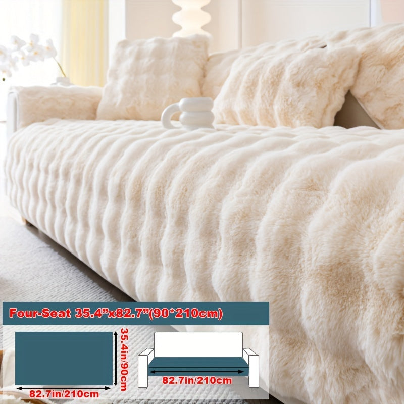 Alohra - Elegante Luxe Pluche Bankhoes – Comfortabel & Beschermend