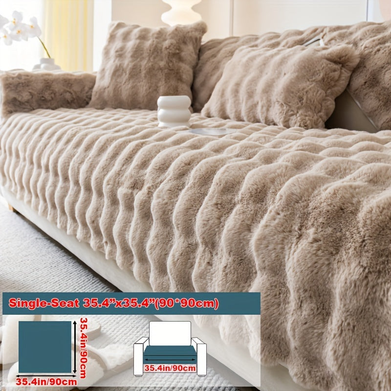 Alohra - Elegante Luxe Pluche Bankhoes – Comfortabel & Beschermend