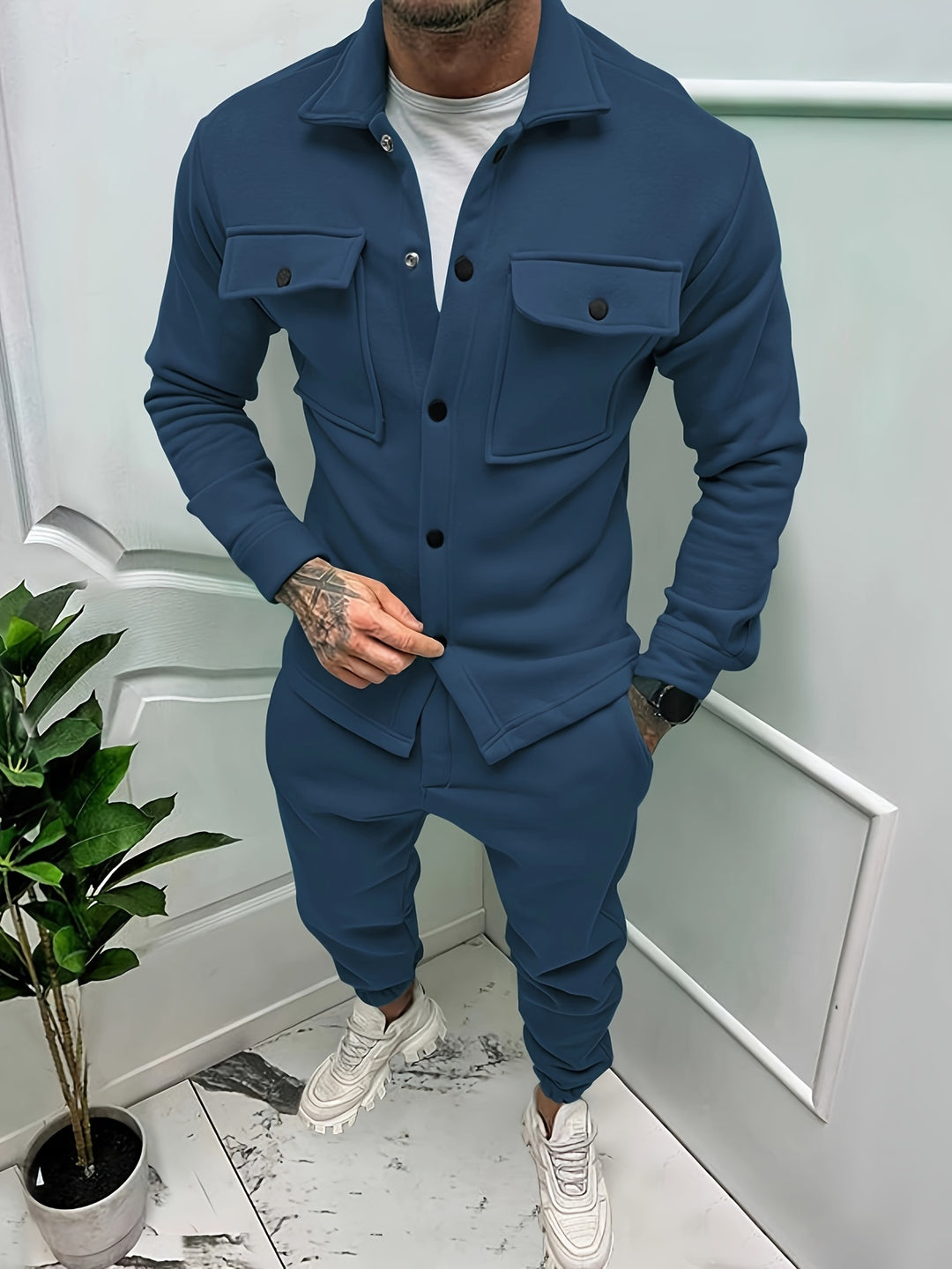 Alessandro - 2-delige muscle fit loungeset