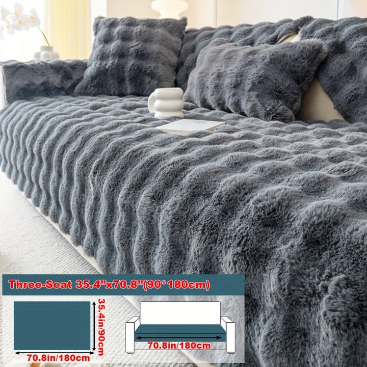 Alohra - Elegante Luxe Pluche Bankhoes – Comfortabel & Beschermend