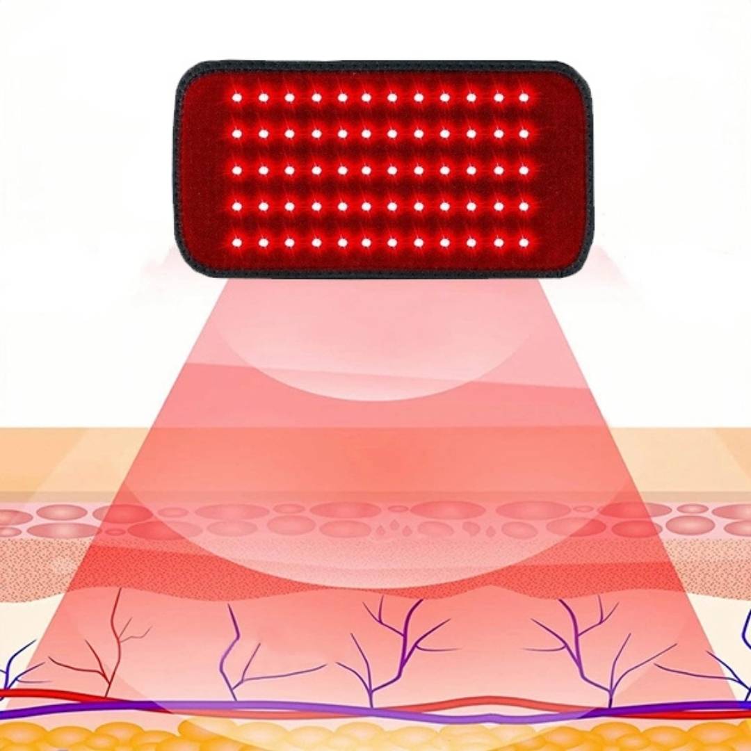 Roodlicht Warmteband | Ontspannend comfort | Flexibele pasvorm | Dagelijks gebruik