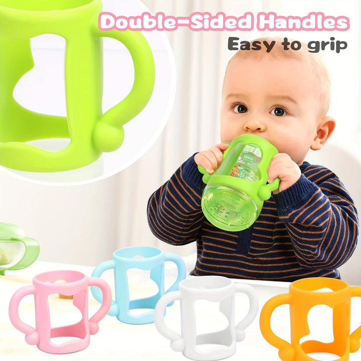 Kiddly - Siliconen Handgrepen voor Babyflessen
