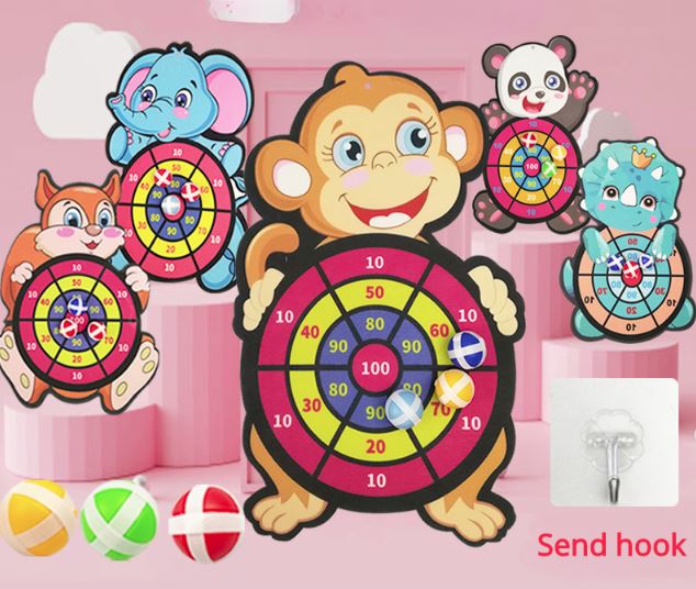 Kiddly - Cartoon Dart Bord Spel