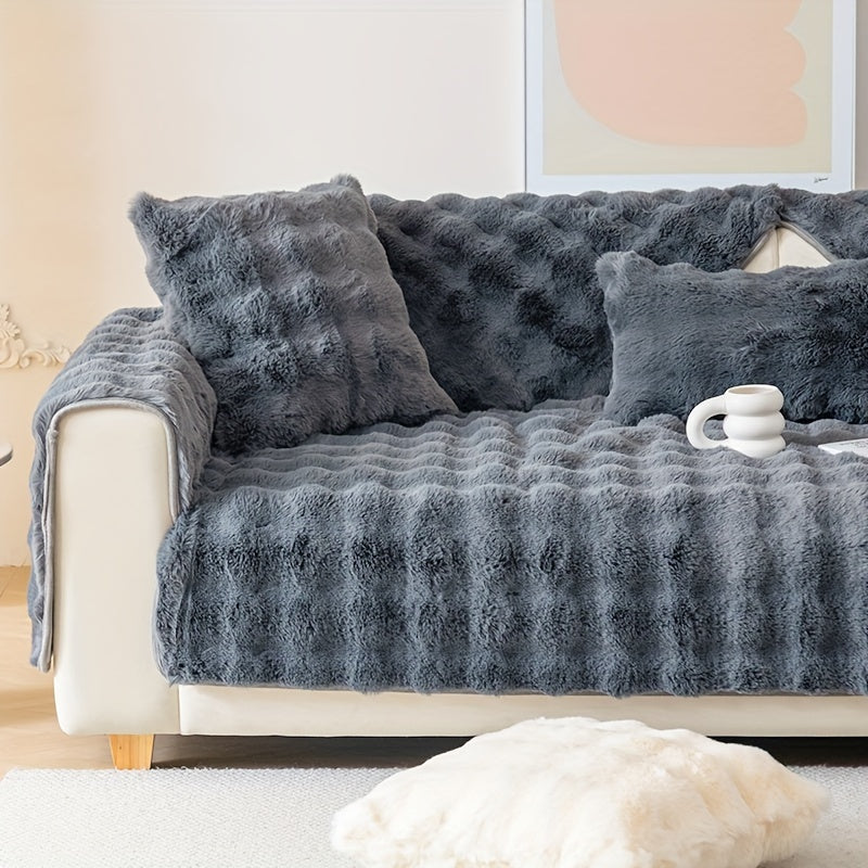 Alohra - Elegante Luxe Pluche Bankhoes – Comfortabel & Beschermend