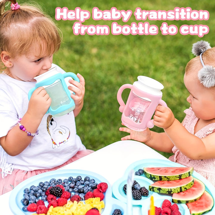 Kiddly - Siliconen Handgrepen voor Babyflessen