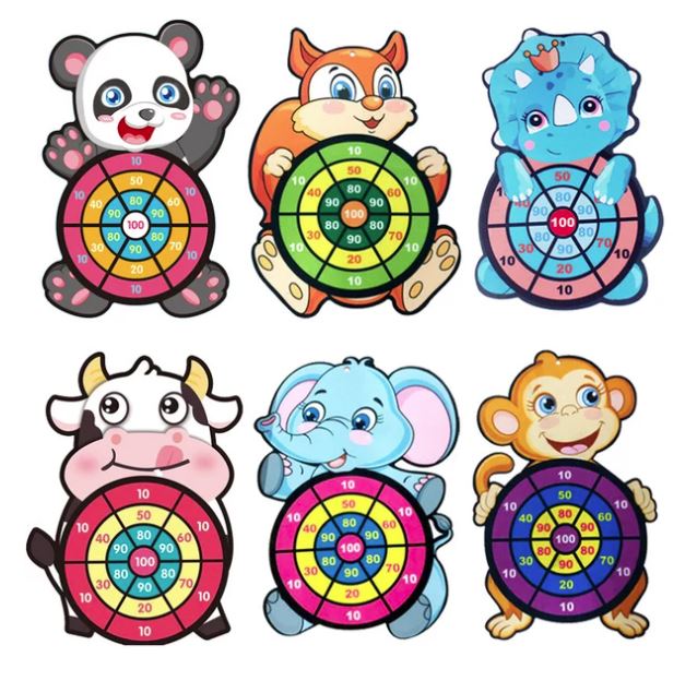 Kiddly - Cartoon Dart Bord Spel