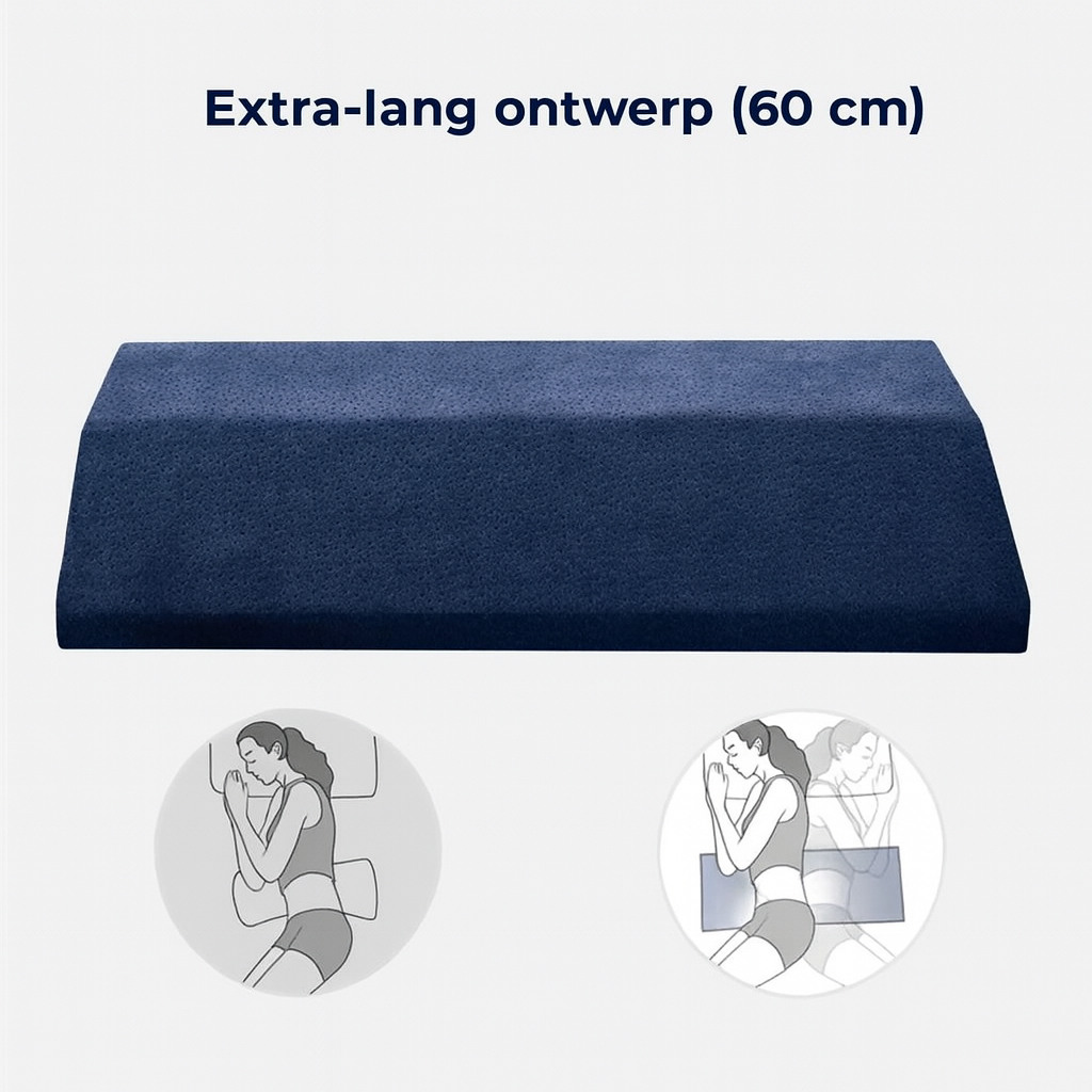 Lendesteunkussen | Zachte ondersteuning | Ontspannen nachtrust | Comfortabel voor dagelijks gebruik