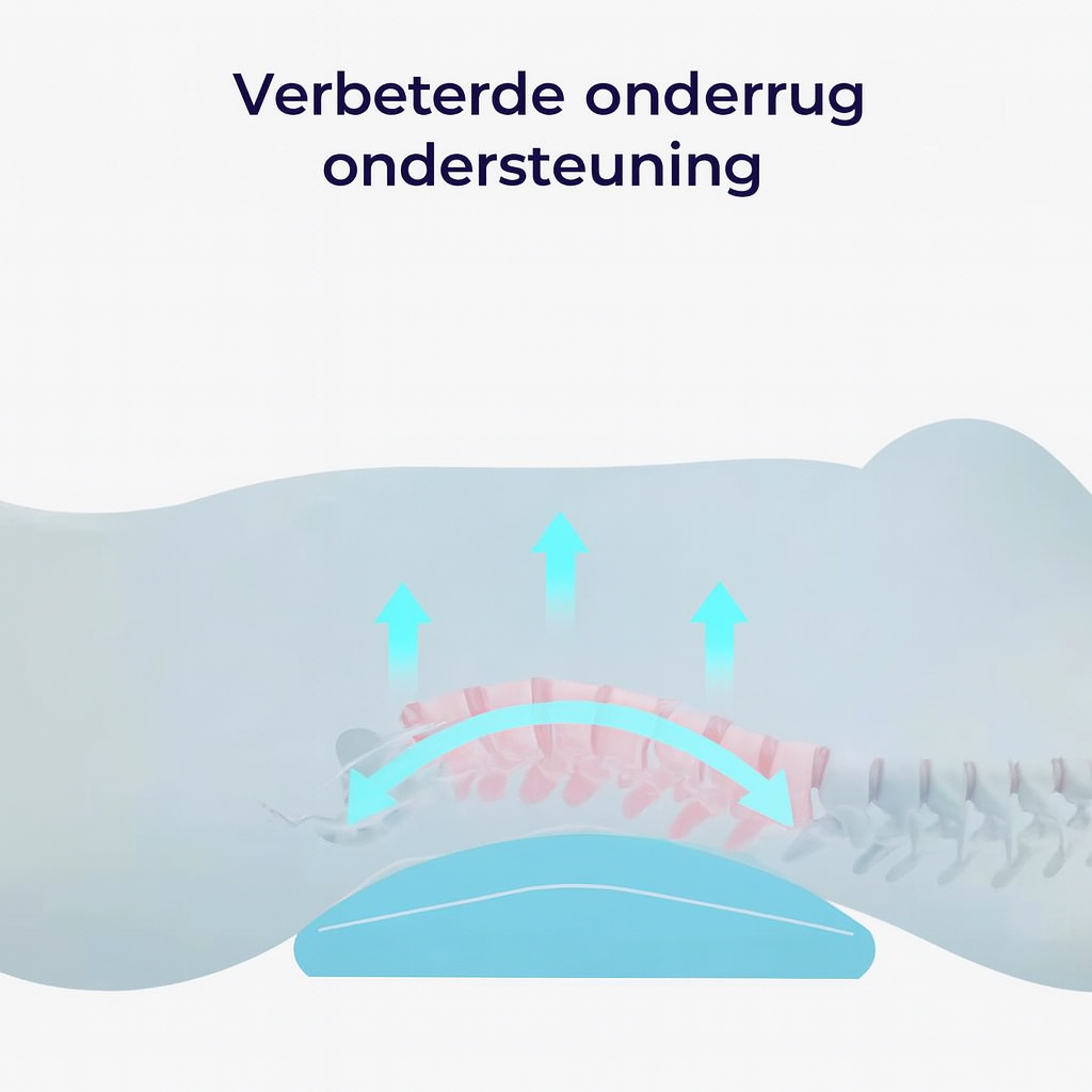 Lendesteunkussen | Zachte ondersteuning | Ontspannen nachtrust | Comfortabel voor dagelijks gebruik