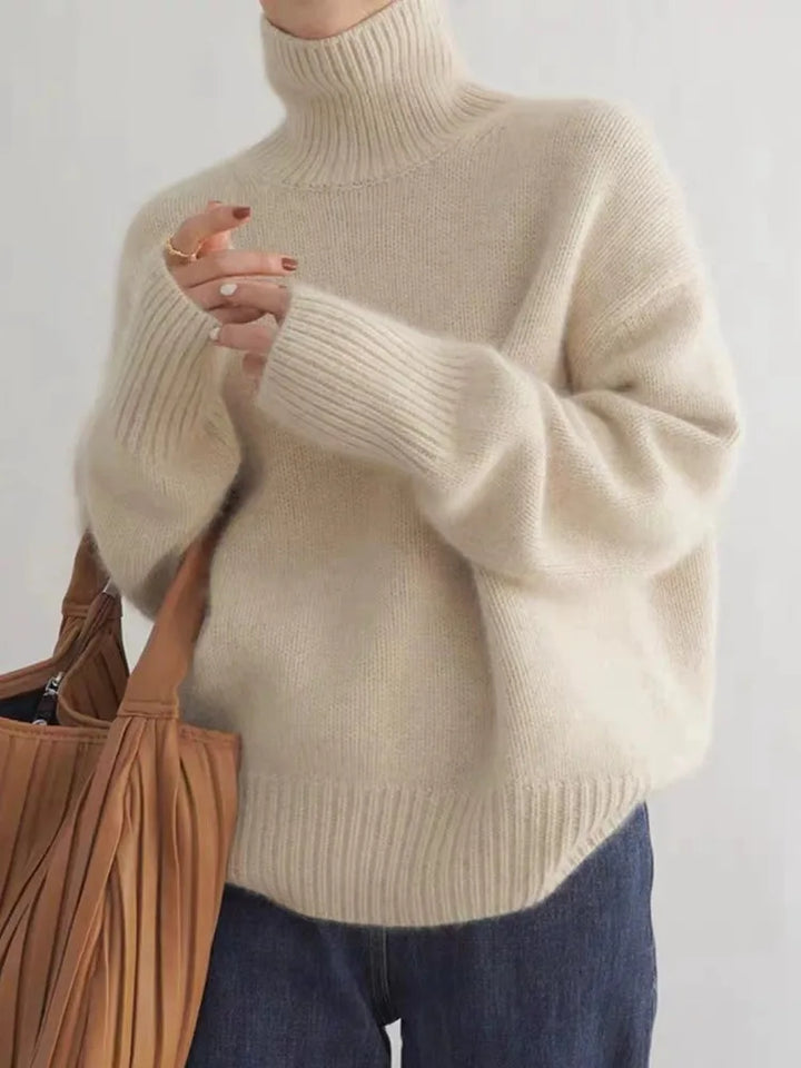 Amore - Kasjmier sweater met ronde hals