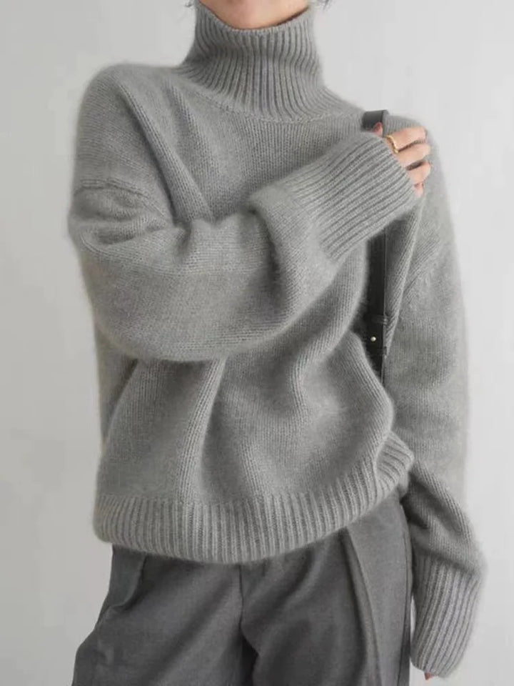 Amore - Kasjmier sweater met ronde hals
