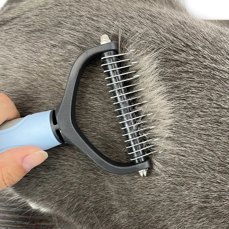 Petly - FurCare - 2-in-1 kat/hond verzorgingskam