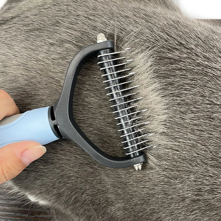 Petly - FurCare - 2-in-1 kat/hond verzorgingskam