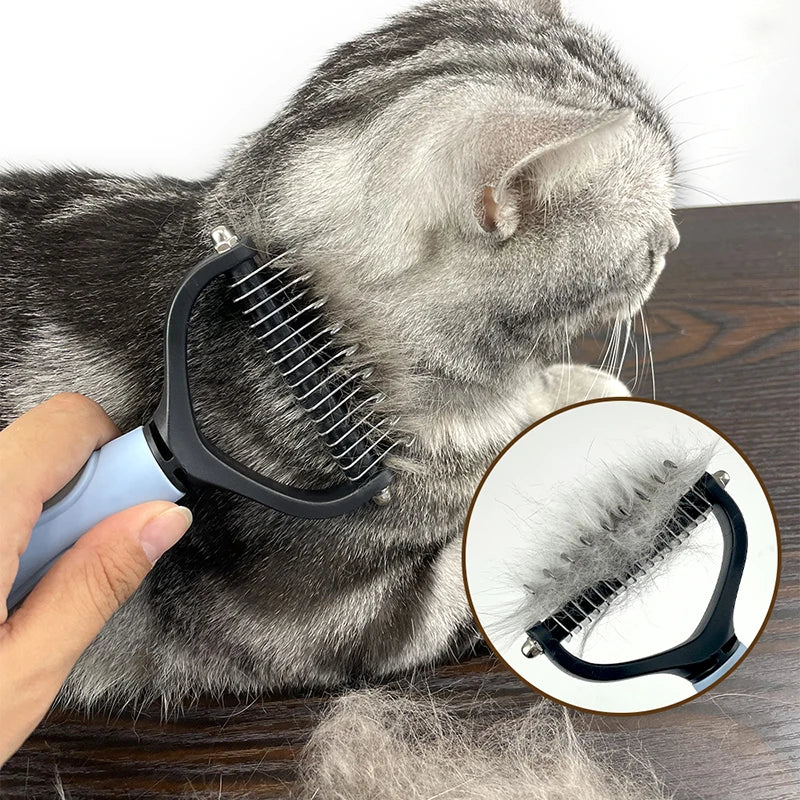 Petly - FurCare - 2-in-1 kat/hond verzorgingskam