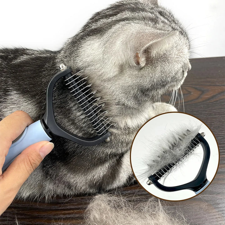 Petly - FurCare - 2-in-1 kat/hond verzorgingskam