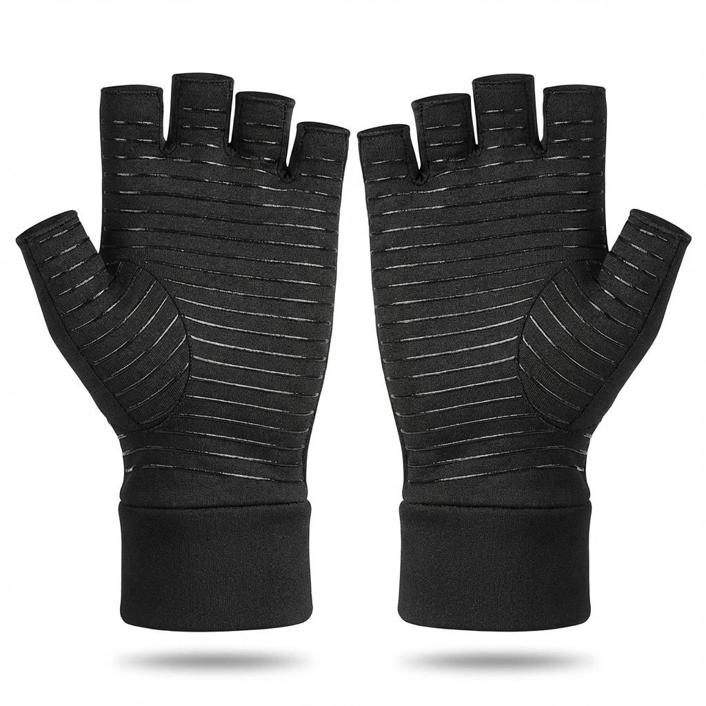 Comfortabele Ondersteunende Handschoenen met Open Vingers | Dagelijks handcomfort | Voor actieve bezigheden | Soepel en praktisch