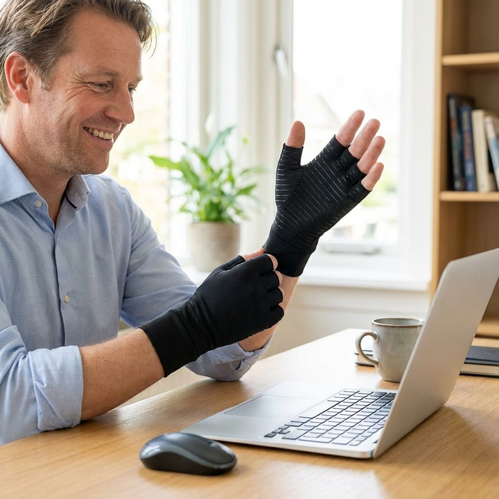 Comfortabele Ondersteunende Handschoenen met Open Vingers | Dagelijks handcomfort | Voor actieve bezigheden | Soepel en praktisch