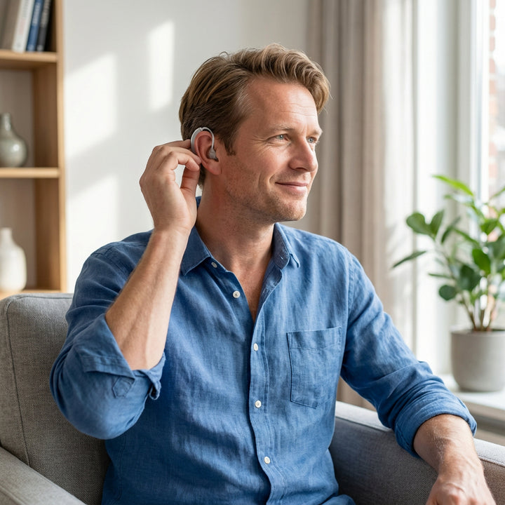 Geluidsversterkend Oorapparaat met Oplaadfunctie | Dagelijks Comfort | Discreet en Gebruiksvriendelijk | Rustige Luisterervaring