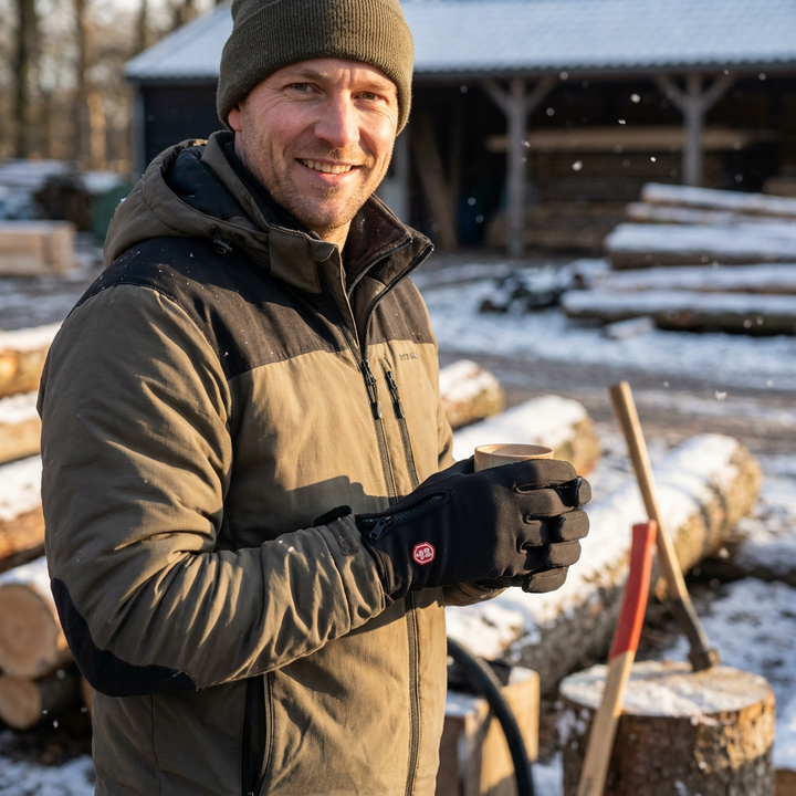 Verwarmende Handschoenen met Isolerende Afwerking | Bieden constante warmte | Voor buitengebruik in koude omstandigheden | Comfort en grip