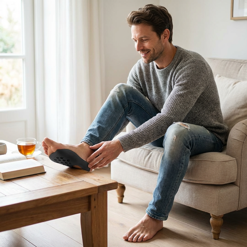 Schoen-inlegzolen met Gerichte Boogvorm | Dagelijks Loopcomfort | Ondersteuning in Elke Stap | Discreet en Flexibel
