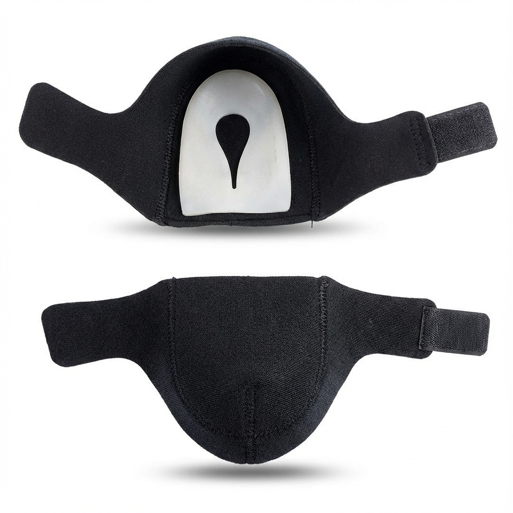 Zachte Hielcups met U-vormige Gelinzet | Dagelijks loopcomfort | Geschikt voor verschillende schoenen | Licht en flexibel