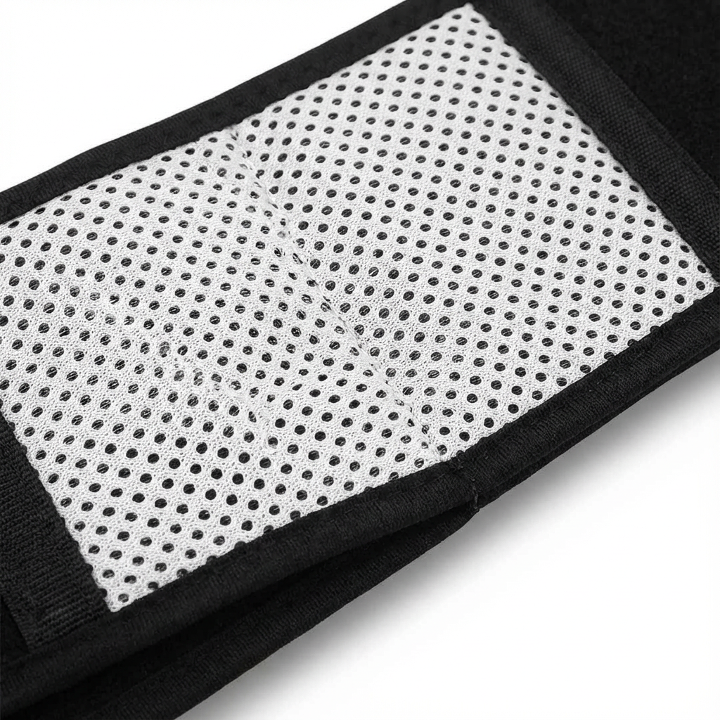 Verstelbare Comfortband voor de Onderrug | Dagelijkse Warmte en Ondersteuning | Ontspanning bij Beweging | Discreet en Draagbaar