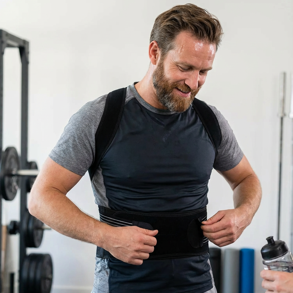 Heup- en bekkenband met verstelbare pasvorm | Dagelijkse ondersteuning | Voor houding en balans | Comfort bij beweging