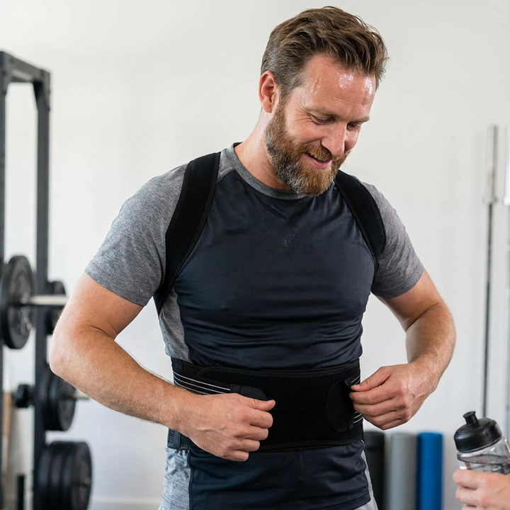 Heup- en bekkenband met verstelbare pasvorm | Dagelijkse ondersteuning | Voor houding en balans | Comfort bij beweging