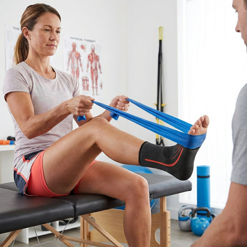 Enkelbrace met Compressie | Dagelijkse Stabiliteit | Comfortabele Pasvorm