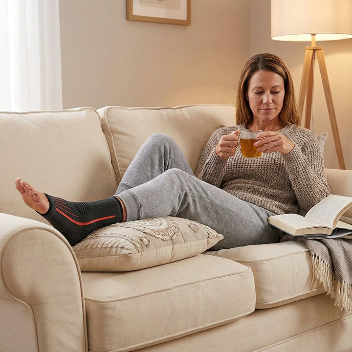 Enkelbrace met Compressie | Dagelijkse Stabiliteit | Comfortabele Pasvorm