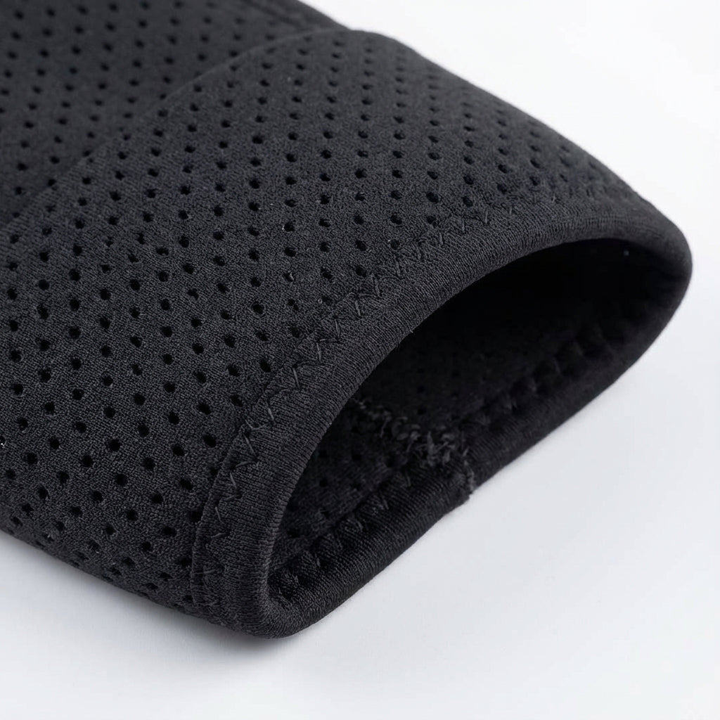 Kniebandage met Verstelbare Wikkeling | Dagelijks Comfort en Stabiliteit | Beweging en Ondersteuning