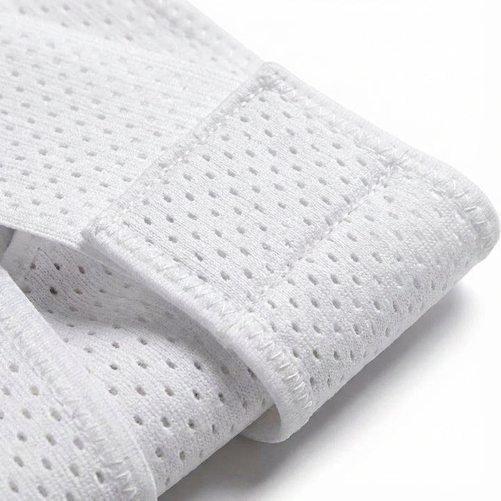 Kniebandage met Verstelbare Wikkeling | Dagelijks Comfort en Stabiliteit | Beweging en Ondersteuning