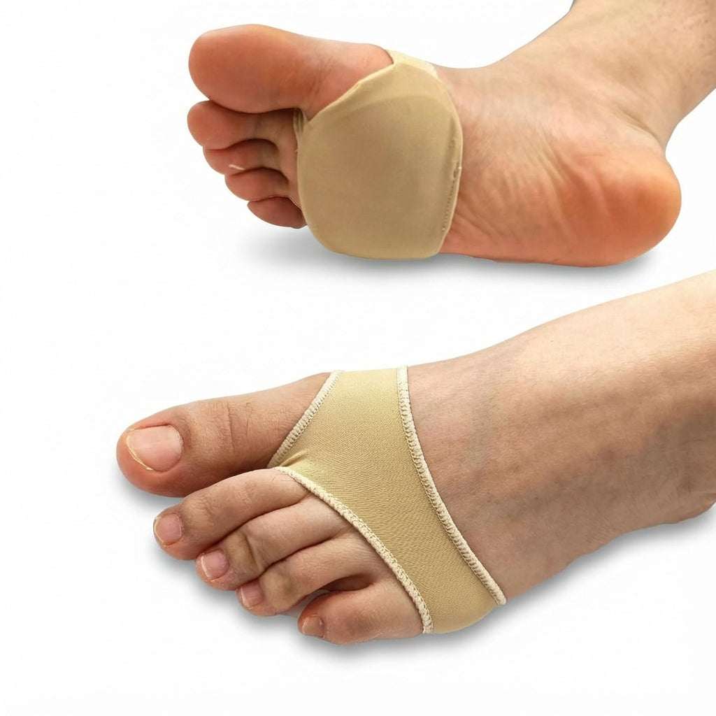 Voorvoet Comfort Pads met Gel | Zachte Demping | Dagelijks Lopen en Staan | Discreet in Schoenen