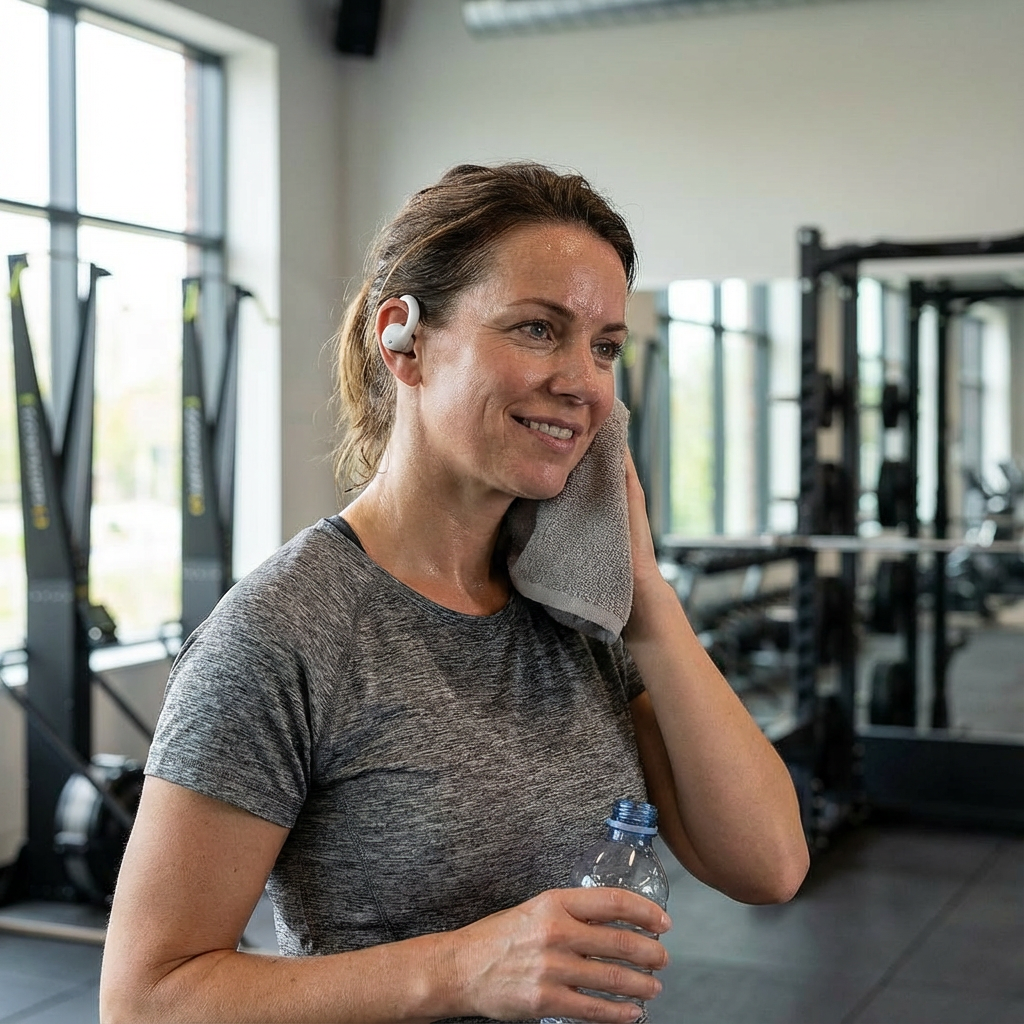 Draadloze Open-Ear Oordopjes met Comfort Pasvorm | Dagelijks Luistercomfort | Vrije Beweging | Licht en Discreet