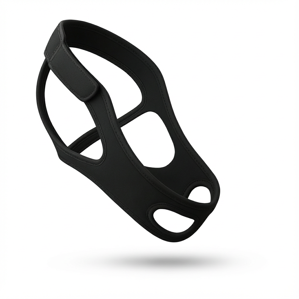 Slaapondersteunende Kinband met Zachte Pasvorm | Bevordert een rustige nachthouding | Voor stabiele slaap | Nachtelijk comfort