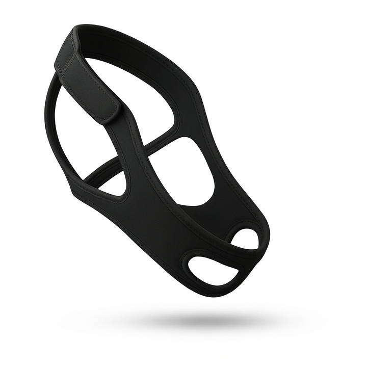 Slaapondersteunende Kinband met Zachte Pasvorm | Bevordert een rustige nachthouding | Voor stabiele slaap | Nachtelijk comfort