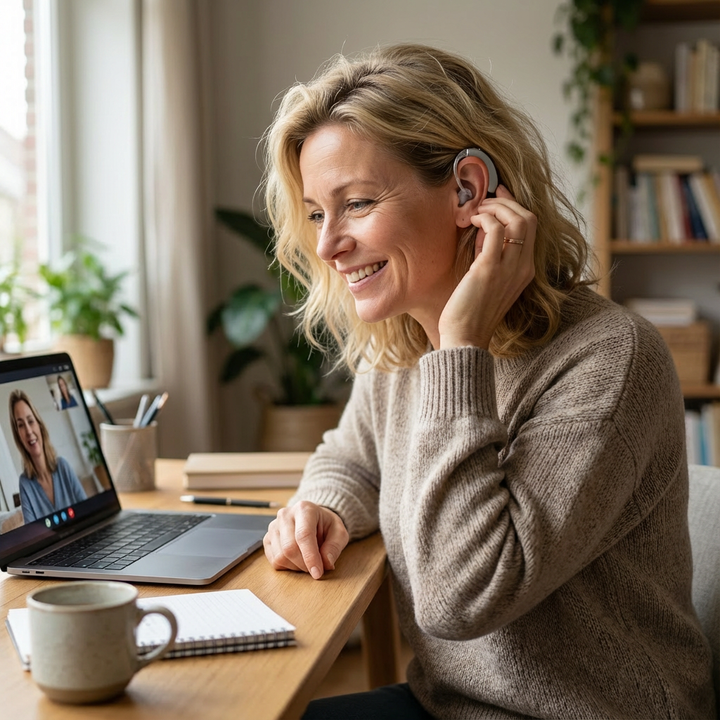 Geluidsversterkend Oorapparaat met Oplaadfunctie | Dagelijks Comfort | Discreet en Gebruiksvriendelijk | Rustige Luisterervaring