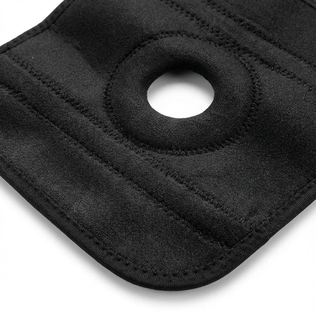 Verstelbare Knieband met Open Ontwerp | Dagelijks Comfort | Stabiliteit bij Bewegen | Discreet en Flexibel