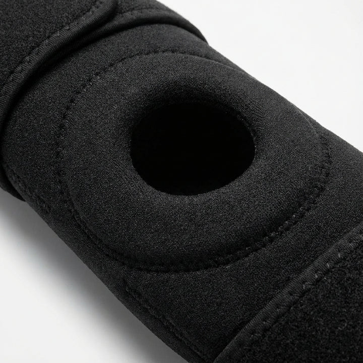 Verstelbare Knieband met Open Ontwerp | Dagelijks Comfort | Stabiliteit bij Bewegen | Discreet en Flexibel