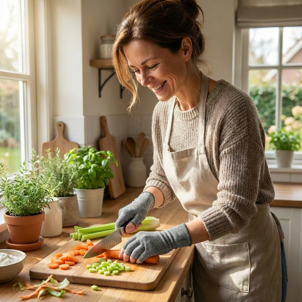 Comfortabele Ondersteunende Handschoenen met Open Vingers | Dagelijks handcomfort | Voor actieve bezigheden | Soepel en praktisch