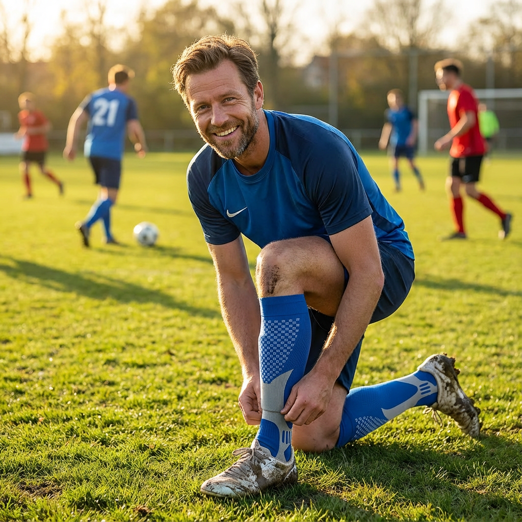 Compressiesokken voor Dagelijks Gebruik | Comfort en Stabiliteit | Lang Staan, Lopen en Reizen