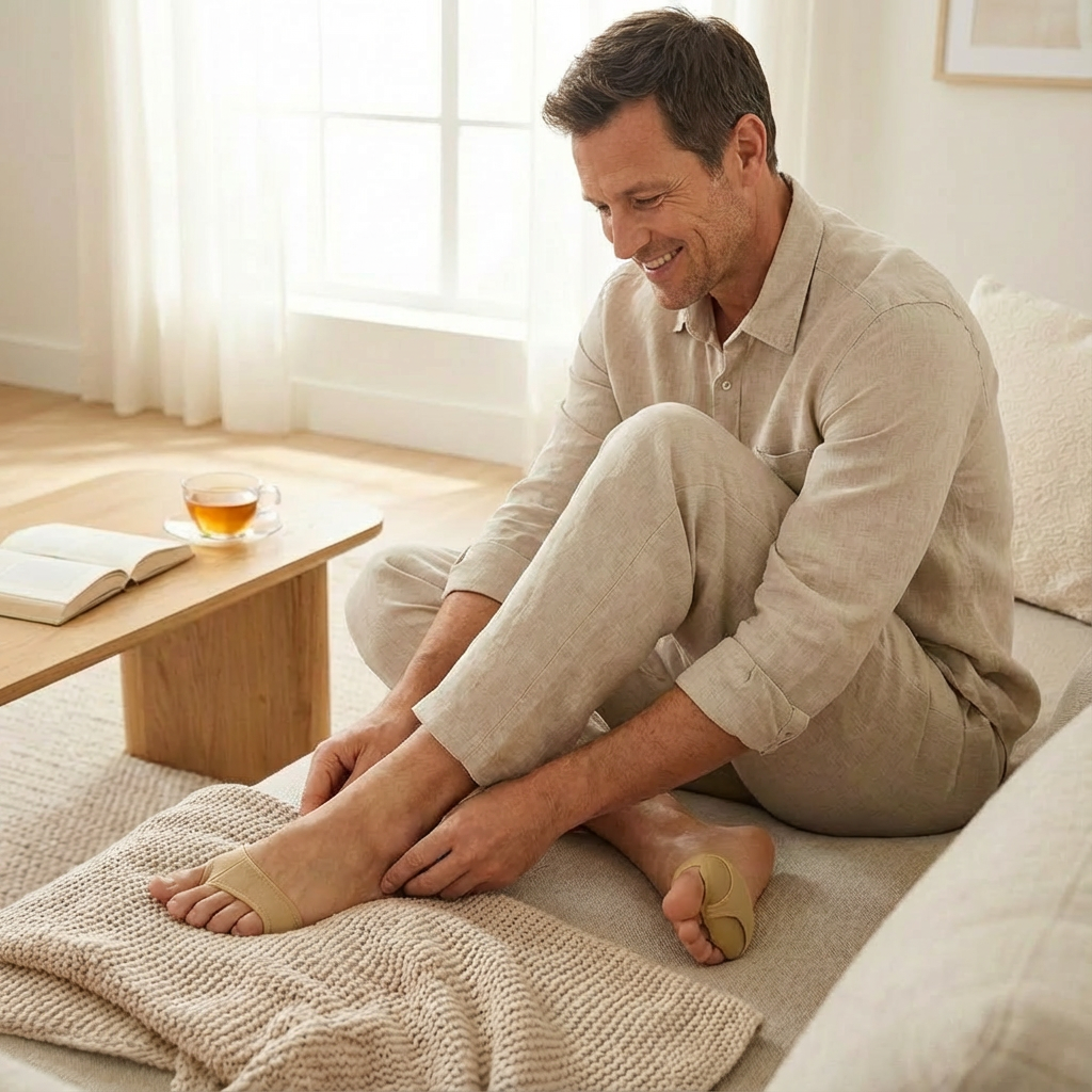 Voorvoet Comfort Pads met Gel | Zachte Demping | Dagelijks Lopen en Staan | Discreet in Schoenen